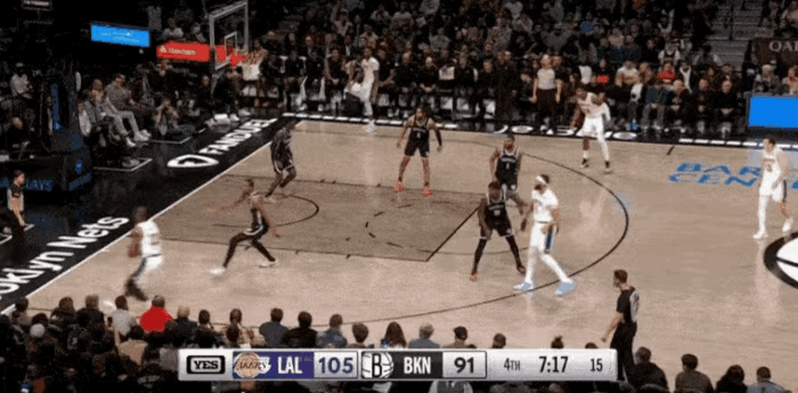 开云体育官网-关于湖人队主场击败篮网队,詹姆斯砍下29分的信息